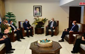 بشار الجعفري لوفد عراقي: العلاقات بين البلدين متجذرة والتكامل بينهما مصيري