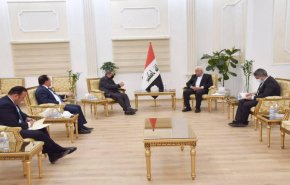 لقاء يجمع بين فالح الفياض و وفداً من الحزب الديمقراطي الكردستاني