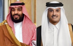 لاول مرة بعد3 سنوات.. ابن سلمان وتميم بن حمد يتحادثان هاتفيا