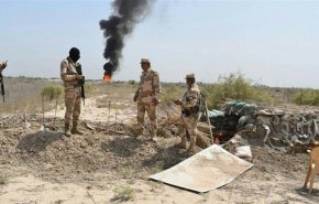 قوة من الحشد الشعبي تعثر على مضافة لداعش في جرف النصر
