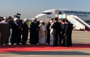 البابا يصل الموصل بعد مغادرته اربيل