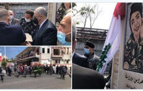 نصب تذكاري لأول شهيدة في السلك العسكري اللبناني