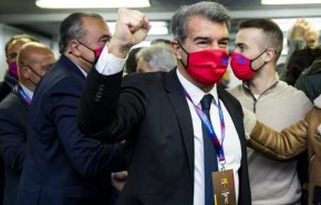 انتخاب لابورتا رئيسا جديدا لنادي برشلونة الإسباني
