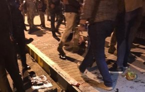 شاهد.. 10 مصابين بانفجار 'رمانة' قرب جسر الائمة شمالي بغداد