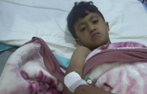 إصابة 5 اطفال بقصف مرتزقة العدوان السعودي بتعز 