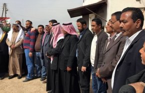 وقفة احتجاجية في قرية جرمز بالقامشلي ضد الاحتلالين التركي والامريكي