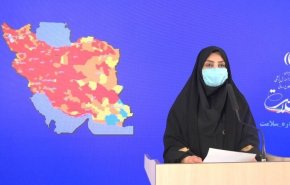 تسجيل 405 حالات وفاة جدیدة بفیروس کورونا في إیران