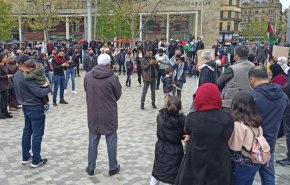 شاهد..وقفات تضامنية في دول أوروبا دعما لأهالي القدس المحتلة الأبرياء