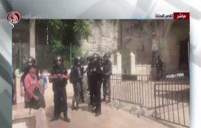 شاهد .. مراسل العالم يتحدث عن أجواء المسجد الأقصى بعد مواجهات اليوم