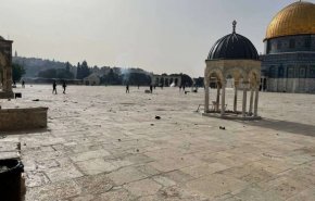  انسحاب قوات الاحتلال من الاقصى بعد صمود المقدسيين 