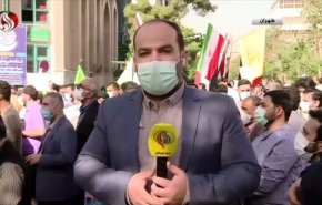 شاهد: رسائل ايرانية في يوم عيد الفطر للشعب الفلسطيني