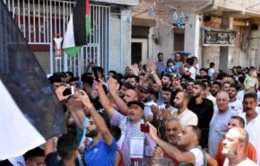 مسيرة في حماة ووقفة تضامنية في درعا نصرة لأهل فلسطين في القدس