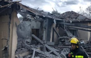 بالفيديو: سكان مدينة الطيبة في فلسطين المحتلة يحتفلون بسقوط أحد صواريخ 
