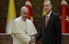 هذا ما أكده اردوغان للبابا فرنسيس بشأن الاحتلال الاسرائيلي
