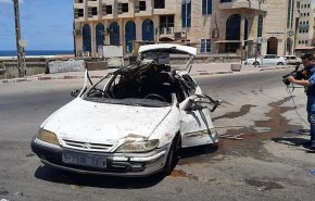 شاهد.. استشهاد قيادي في سرايا القدس جراء عملية اغتيال 