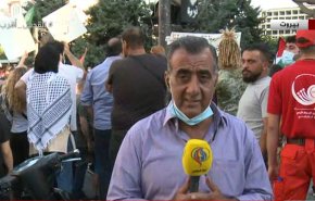 تظاهرات في بيروت نصرة لفلسطين واستنفار اسرائيلي على الحدود اللبنانية