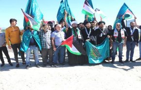 موكب تضامني لسرايا اللبنانية لمقاومة الاحتلال دعما للمقاومة الفلسطينية