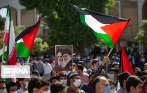 وقفة تضامنية في طهران دعماً للمقاومة الفلسطينية