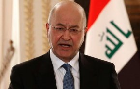 الرئيس العراقي: لا استقرار في المنطقة دون تحقيق العدالة للشعب الفلسطيني