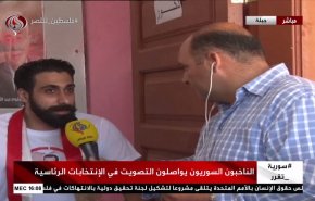 شاهد.. مصابو الجيش السوري يوم الانتخابات هو نصر لنا