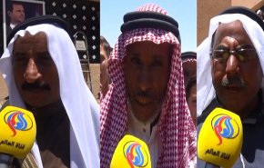 شيوخ عشائر حلب: إنتخبنا لحمل راية البلاد نحو مستقبل أفضل