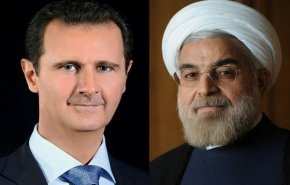 الرئيس الايراني يهنئ نظيره السوري بفوزه بالانتخابات 
