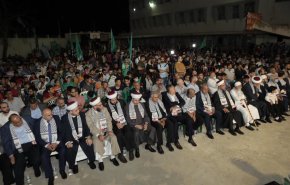احتفال في شمال لبنان تضامنا مع فلسطين