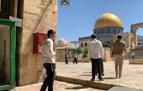 غانتس يطلب عدم إجراء مسيرة الأعلام في القدس المحتلة