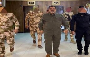 شاهد اول صورة لقيادي الحشد الشعبي قاسم مصلح بعد اطلاق سراحه