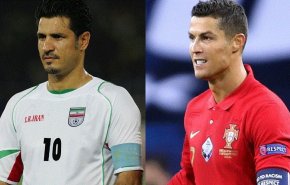 فيديو.. رونالدو يقترب من تحطيم رقم أهداف الإيراني علي دائي 