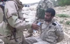 مشاهد تسجيلية لأسرى سعوديين ومرتزقة سودانيين خلال عملية جيزان+فيديو