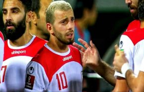 عدم بث النشيد الوطني للمنتخب السوري في الامارات + فيديو