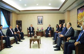 المقداد يبحث ووزير صناعة ومعادن العراق آفاق تطوير العلاقات الثنائية