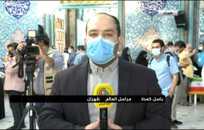شاهد.. اقبال واسع على صناديق الاستحقاق الرئاسي في ايران