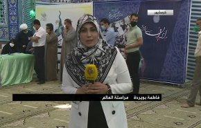 شاهد.. أجواء الانتخابات في مدينة خرمشهر جنوب غرب إيران 