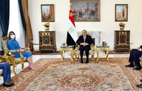 السيسي :مصر تدعم بالكامل حكومة الوحدة الوطنية والمسار السياسي الليبي
