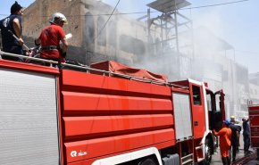 فيديو.. اندلاع حريق ضخم بمدينة الصدر شرقي بغداد