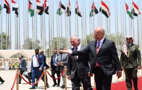 ملك الاردن يصل بغداد لحضور القمة الثلاثية + فيديو وصور