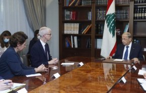 عون يشكر ريستير على مساعي فرنسا لمساعدة لبنان 