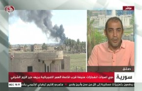 تفاصيل الإنفجارات العنيفة قرب قاعدة العمر النفطية بريف دير الزور  