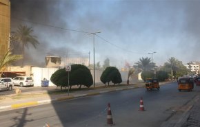 اندلاع حريق قرب مقر قيادة عمليات كربلاء