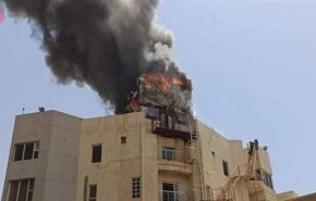 اخماد حريق اندلع بأحد فنادق المدينة القديمة في النجف الاشرف