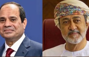 اتصال هاتفي بين الرئيس المصري وسلطان عمان