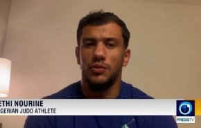 لاعب الجودو الجزائري: لم أرد تلطيخ يدي بمصافحة ممثل كيان يقتل الأبرياء