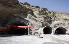 ايران تفتتح اضخم نفق في منطقة غرب آسيا غدا الخميس