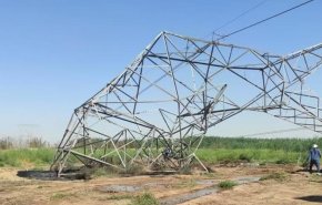 استهداف جديد لخطوط الطاقة يتسبب بسقوط 7 أبراج في كركوك