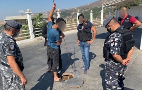 شاهد لحظة اكتشاف البنزين في إحدى محطات المحروقات في لبنان 