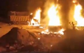 شاهد.. انفجار صهريج وقود في لبنان وأنباء عن سقوط ضحايا 
