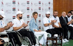 شاهد بالصور..انطلاق دورة ألعاب ’جريح الوطن’ في سوريا بحضور أسماء الاسد