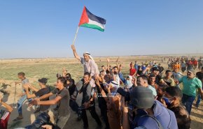 إصابات بالرصاص وقنابل الغاز خلال مسيرة حاشدة شرق خانيونس